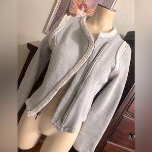 GAP asymmetrical zipper jacket